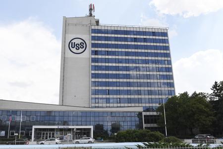 The U.S.Steel Košice administration building in Košice on August 3, 2022.