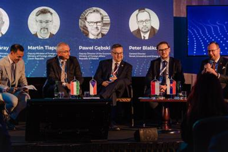 Ministerial panel at the Visegrad 4 Business conference in Bratislava