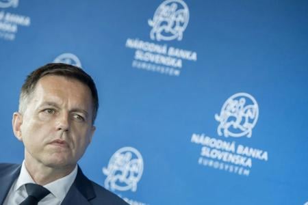 NBS Governor Peter Kažimír.