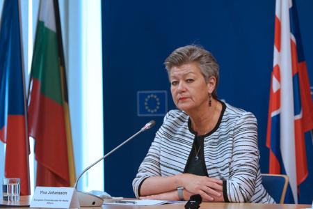 Ylva Johansson in Bratislava