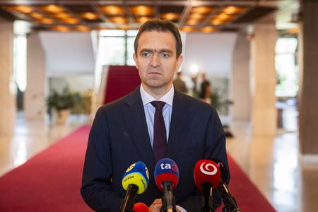 Acting PM Ľudovít Ódor.