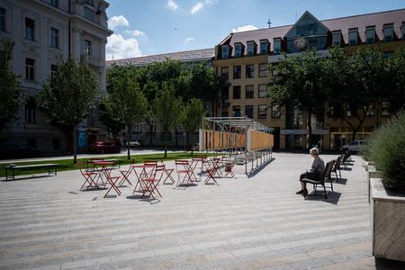 Komenského Square today