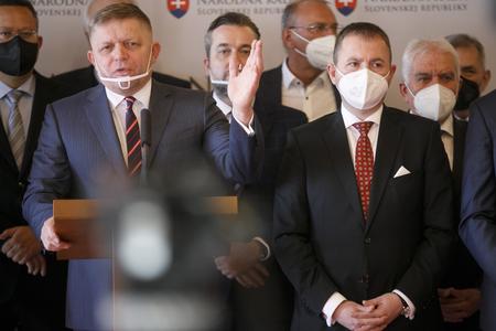 Robert Fico and his Smer party