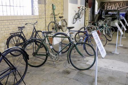 The "Third Century of Bicycles" exhibition in the Slovak Technical Museum - Museum of Transport in Bratislava on March 9, 2022.