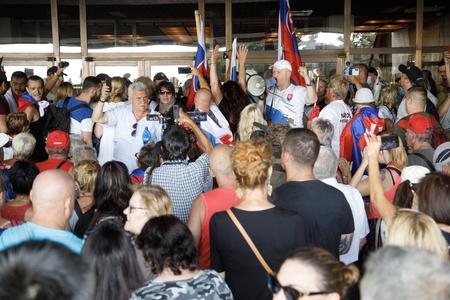 Protesters attempted to enter parliament, police intervened with tear gas (updated)