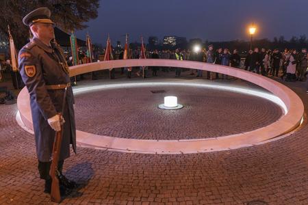 The Tomb of the Unknown Soldier in Bratislava.