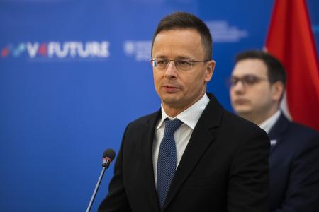 Hungarian Foreign Minister Péter Szijjártó.