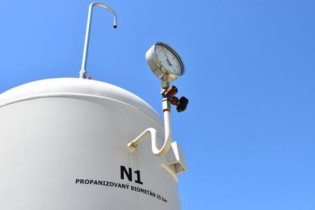 A biomethane station in Jelšava in the Banská Bystrica Region.