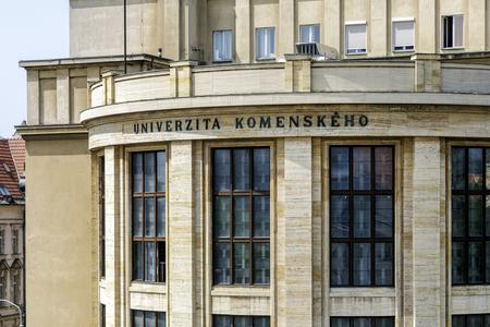 Comenius University in Bratislava.