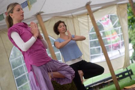 Yoga is a chance to slow down. (Illustrative photo)