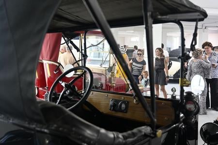 The museum in Michalovce brings the old time-y cars back.
