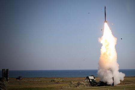 The launch of the S-300 system in Bulgaria.