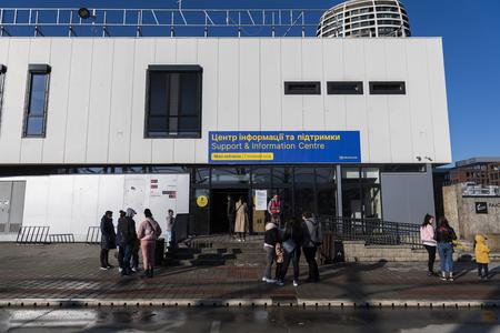 The new assistance centre opened in downtown Bratislava.