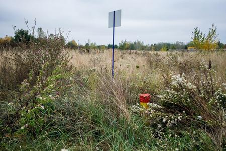 The meadow in Bratislava's Vrakuňa under which is a toxic waste dump.  