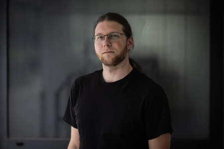 Storm chaser Richard Tóth.