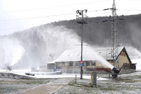 The Jahodná ski resort near Košice on November 20, 2022.