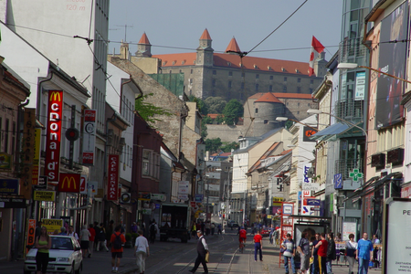 Bratislava in the nineties.
