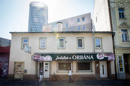 Jedáleň u Orbána, a Bratislava cafeteria at Malý Trh Street, is a popular place for its unusual vibe.