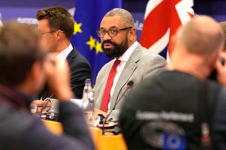 British Foreign Secretary James Cleverly.
