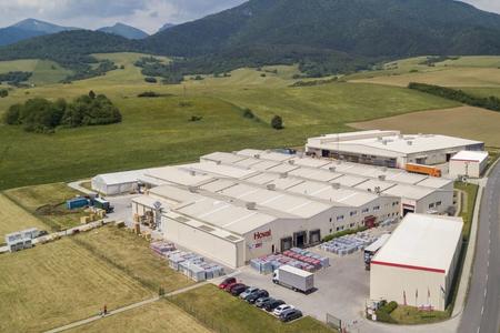 The current Hoval plant in Istebné.