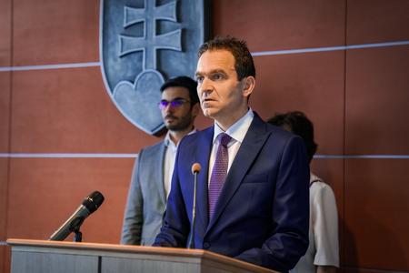 Acting PM Ľudovít Ódor.
