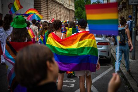 The Rainbow Pride festival in Bratislava on July 23, 2022.