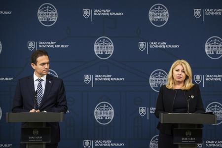 Čaputová and Ódor.