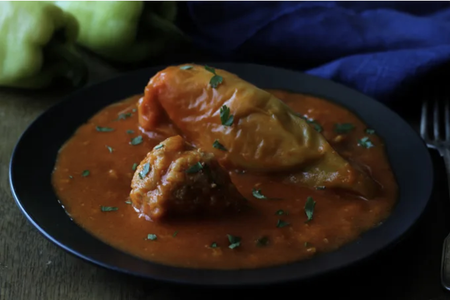Slovak stuffed peppers