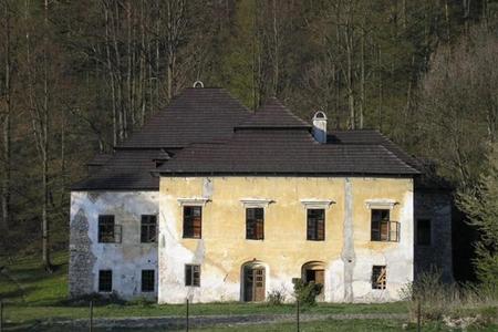 The manor house in Necpaly, central Slovakia.