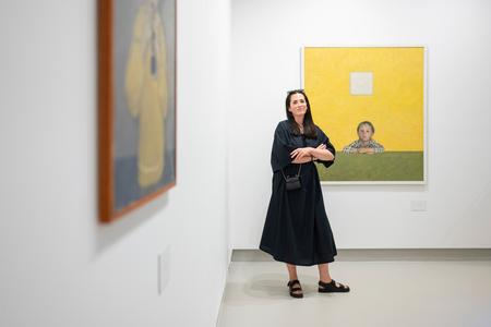 Slovak art historian and curator Nina Gažovičová.