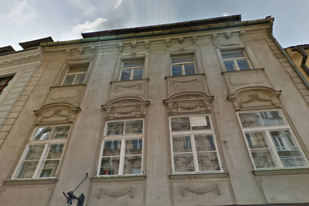 This historic building on Panská Street is for sale.