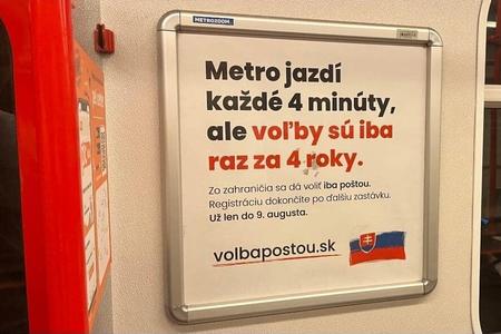 "Underground trains ride every four minutes, but the election is held only once in four years."