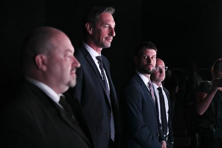 Party leaders appearing on public broadcaster RTVS.