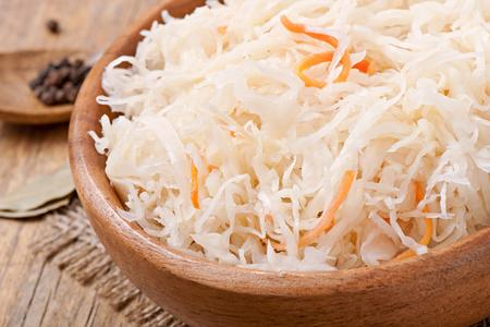 Sauerkraut is a traditional Slovak food. 