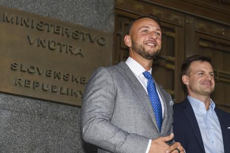 Interior Minister Matúš Šutaj Eštok.