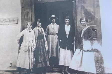 Scottish nurses in Slovakia.