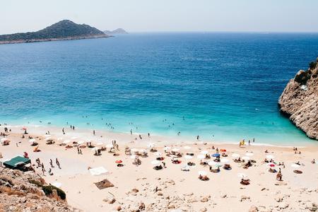 Kaputaş Beach in Antalya, Turkey.