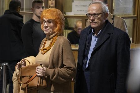 Parents of murdered Daniel Tupý. He was murdered in the evening of November 4, 2005 on the Tyršovo Nábrežie embankment in Bratislava's Petržalka borough.