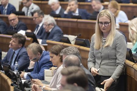 SaS MP Vladimíra Marcinková.