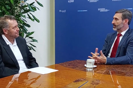 MFA Juraj Blanár interviewed by the disinformation and pro-Russian website Hlavné Správy on November 27, 2023.