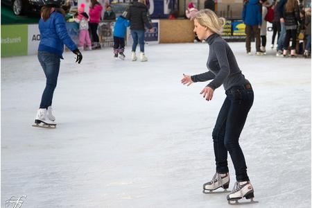 Tipos Arena will be open to the public over the weekend so that they could enjoy ice skating.