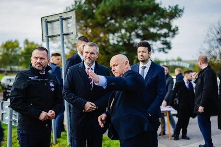President Peter Pellegrini visits Nitra Region on October 17, 2024.