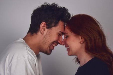 Nikola Húsková and her boyfriend Dominik Pokorný.