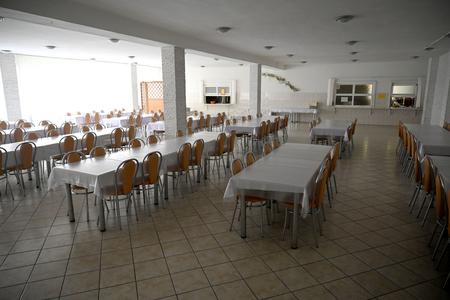 A school canteen in Vranov nad Topľou, eastern Slovakia.