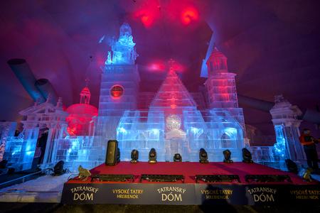 The Tatra Ice Dome is dedicated this year to the memory of Pope John Paul II, who visited the Tatras 30 years ago.