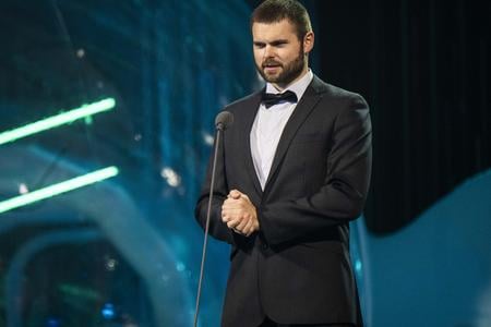 Physicist František Herman during the Eset Science Award ceremony.