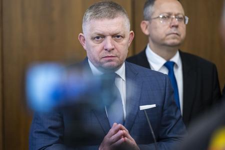 PM Robert Fico in parliament on December 3, 2024.
