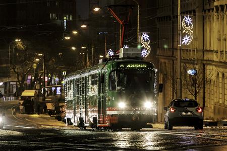The Christmas tram returns to Bratislava's streets this year on Friday, December 6.