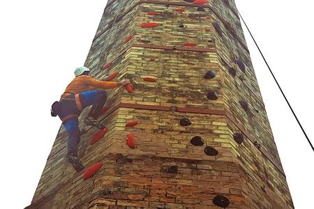 A historic chimney in Utekáč, southeastern Slovakia, has been given an attractive use.