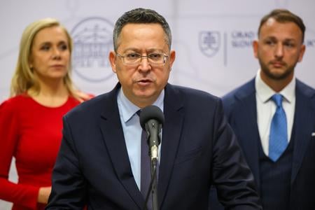 Finance Minister Ladislav Kamenický
